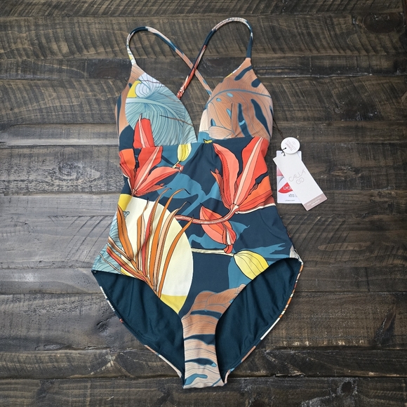 CALIA by Carrie Underwood Other - CALIA Tropical Strappy One Piece Swimsuit | 4
